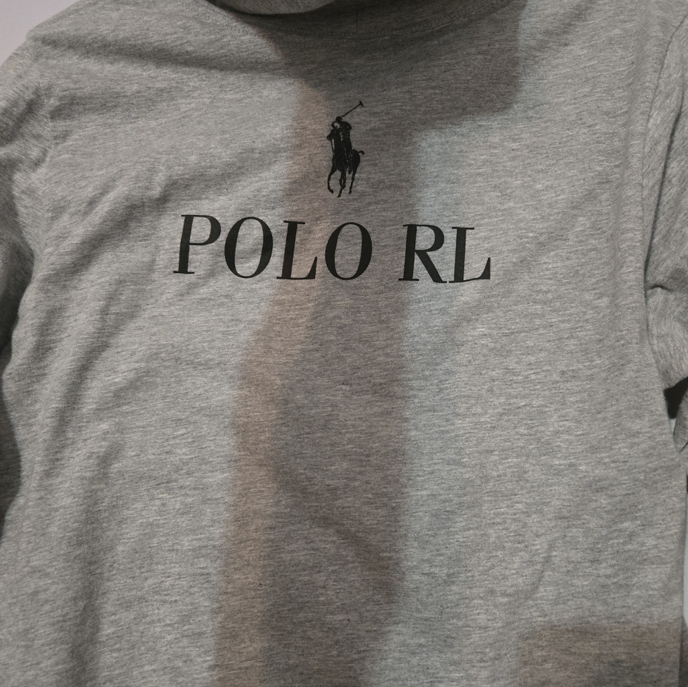 Ralph Lauren Kids Gray Hoodie with Bear Design - Picture 4 of 4